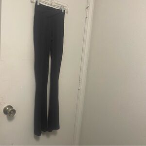 Lululemon Black Asymmetrical Mini Flare Size 2